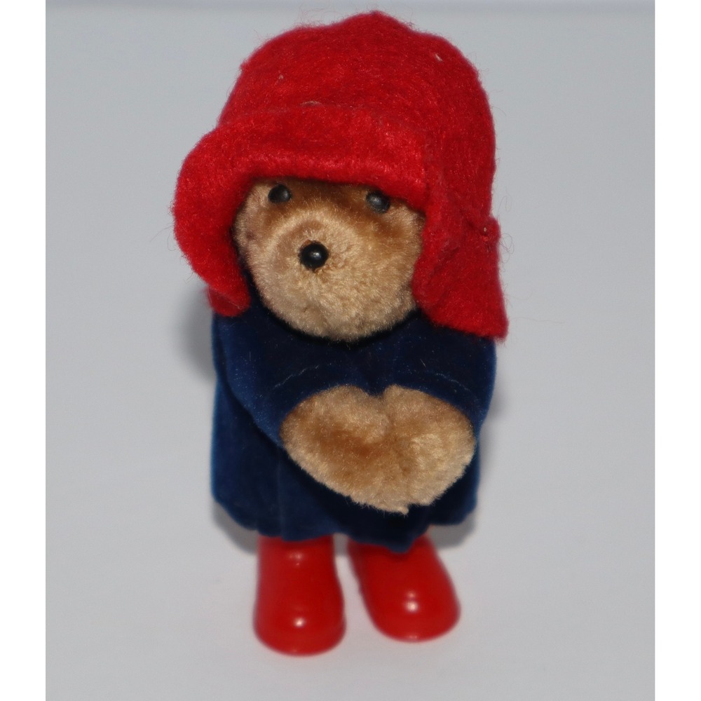 Eden Paddington Bear Clip On Hugger Plush 3.5 Inch Vintage 1980's